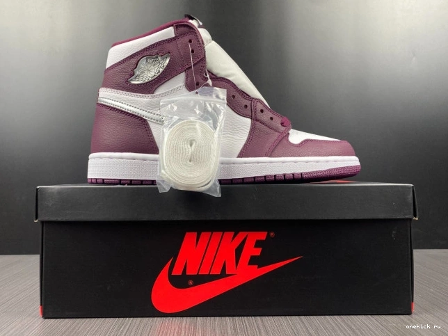 Rep Onekick Jordan Bordeaux 555088-611 High 1 Air OG 0809